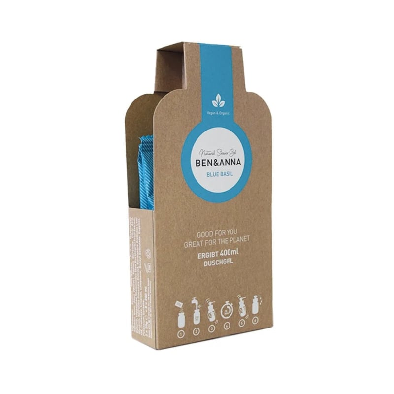 Flocons de gel douche, 4 parfums | Ben&Anna, 40 g