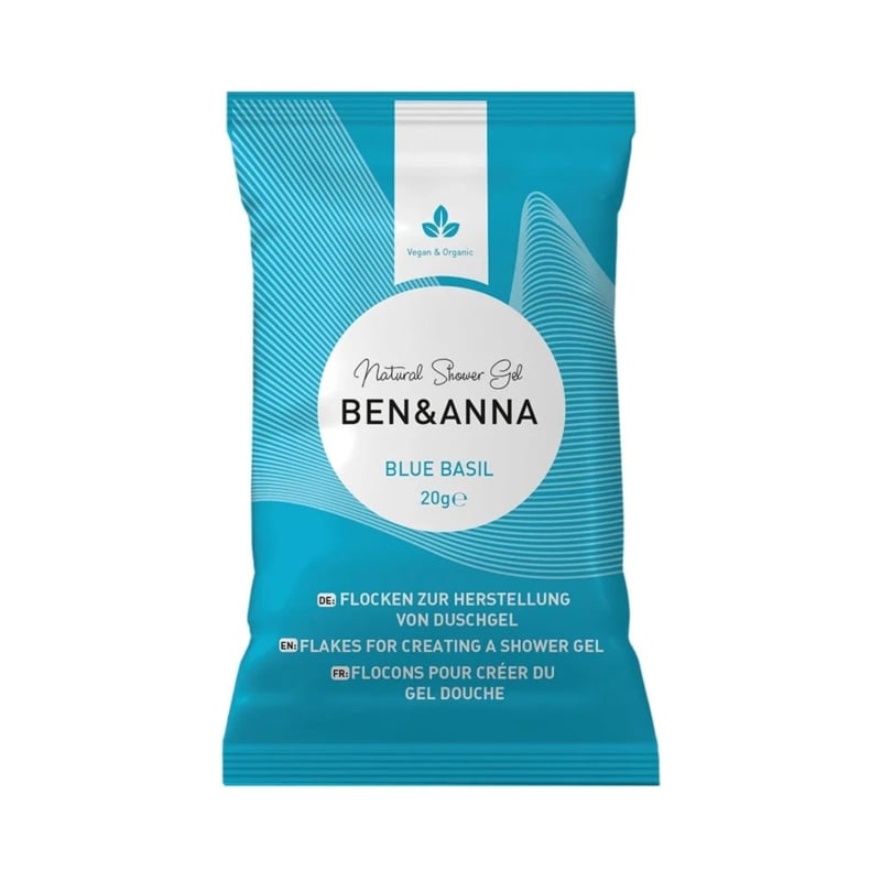 Flocons de gel douche, 4 parfums | Ben&Anna, 40 g