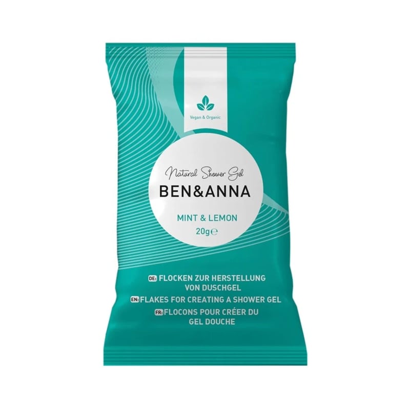 Flocons de gel douche, 4 parfums | Ben&Anna, 40 g