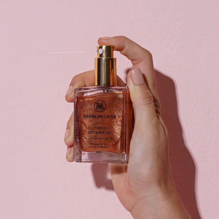 Thank Me Later - Huile sèche pour le corps