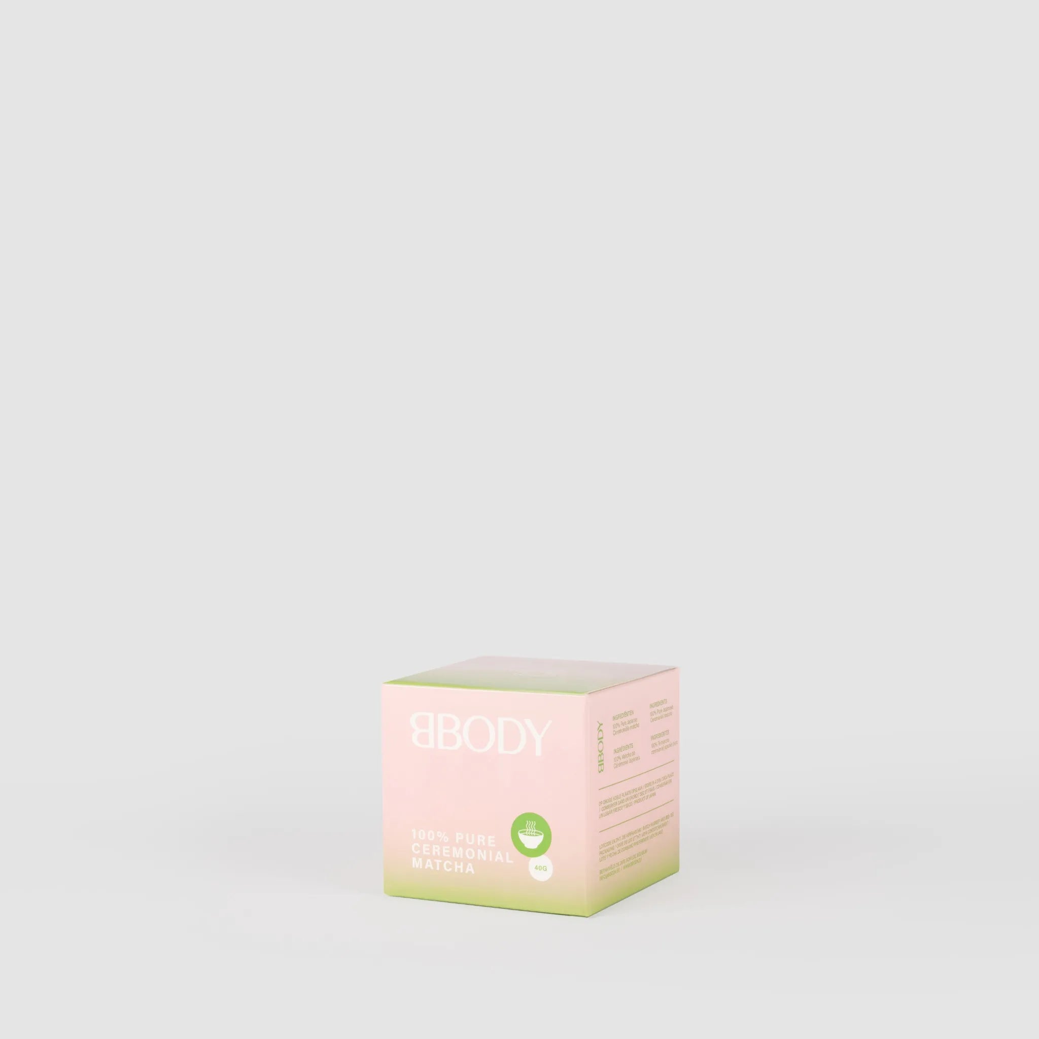 BBody – Matcha 100 % cérémoniel de qualité supérieure – 40 g