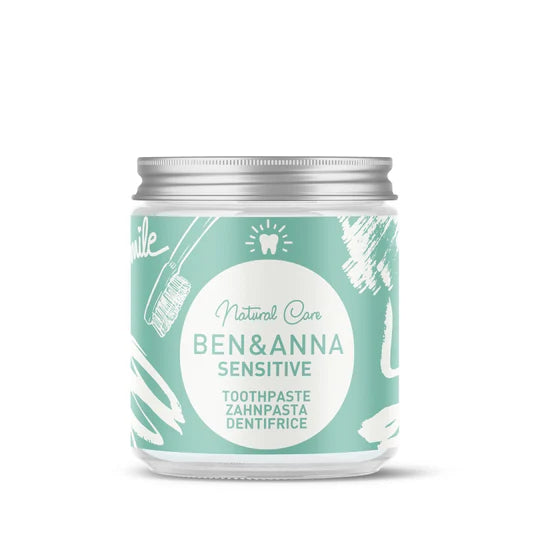 Dentifrice 4 variétés, pot en verre | Ben&Anna, 100 ml