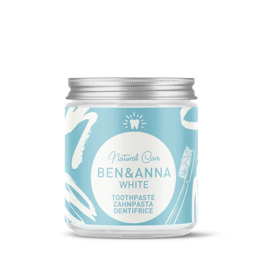Dentifrice 4 variétés, pot en verre | Ben&Anna, 100 ml