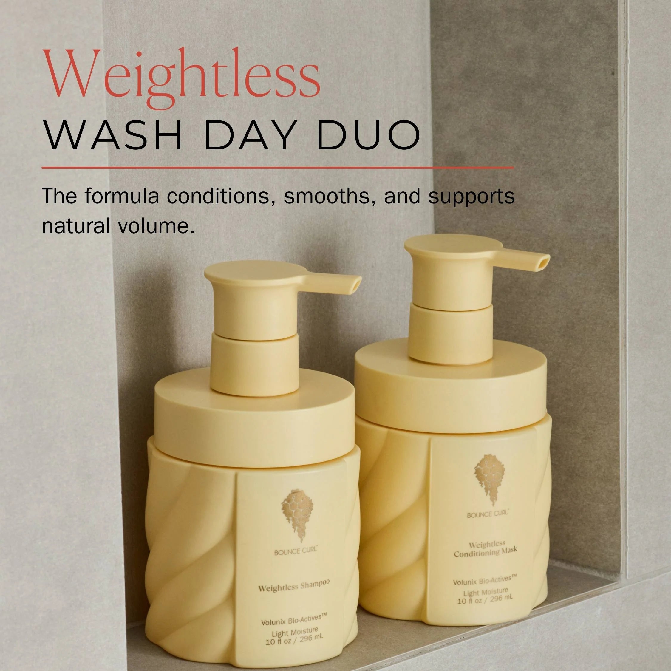 Bounce Curl Weightless Shampoo - 296ml