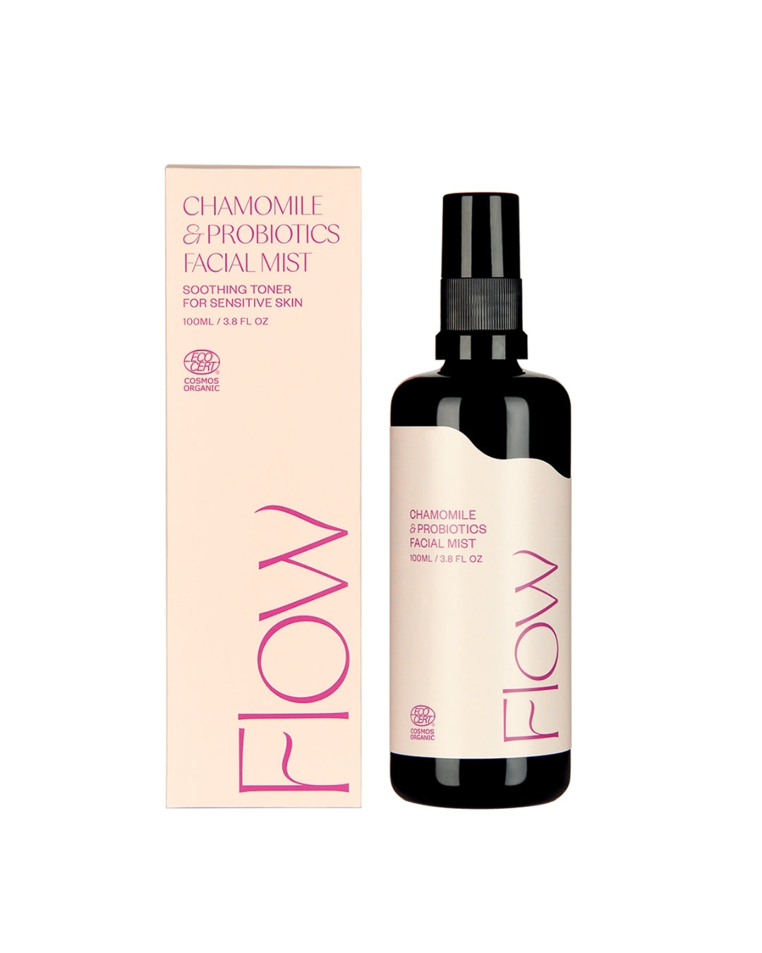 Camomille et probiotiques - Tonique apaisant à la camomille - Flow Cosmetics - 100 ml