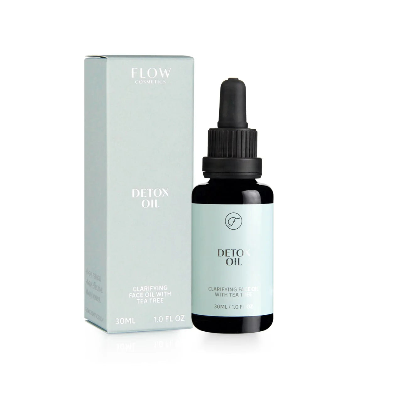 Huile Détox - Huile visage purifiante à l'arbre à thé - Flow Cosmetics - 30 ml