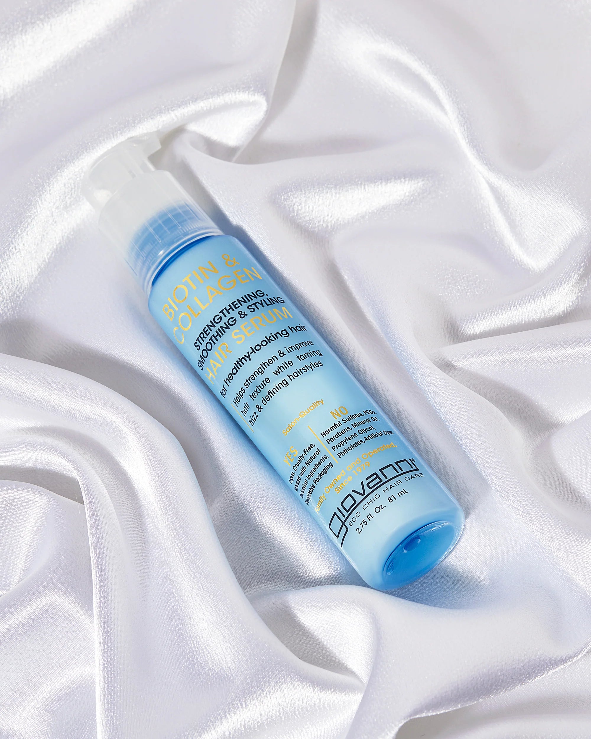 Giovanni Cosmetics - Biotin & Collagen Strengthening Smoothing & Styling Hair Serum - 81ml