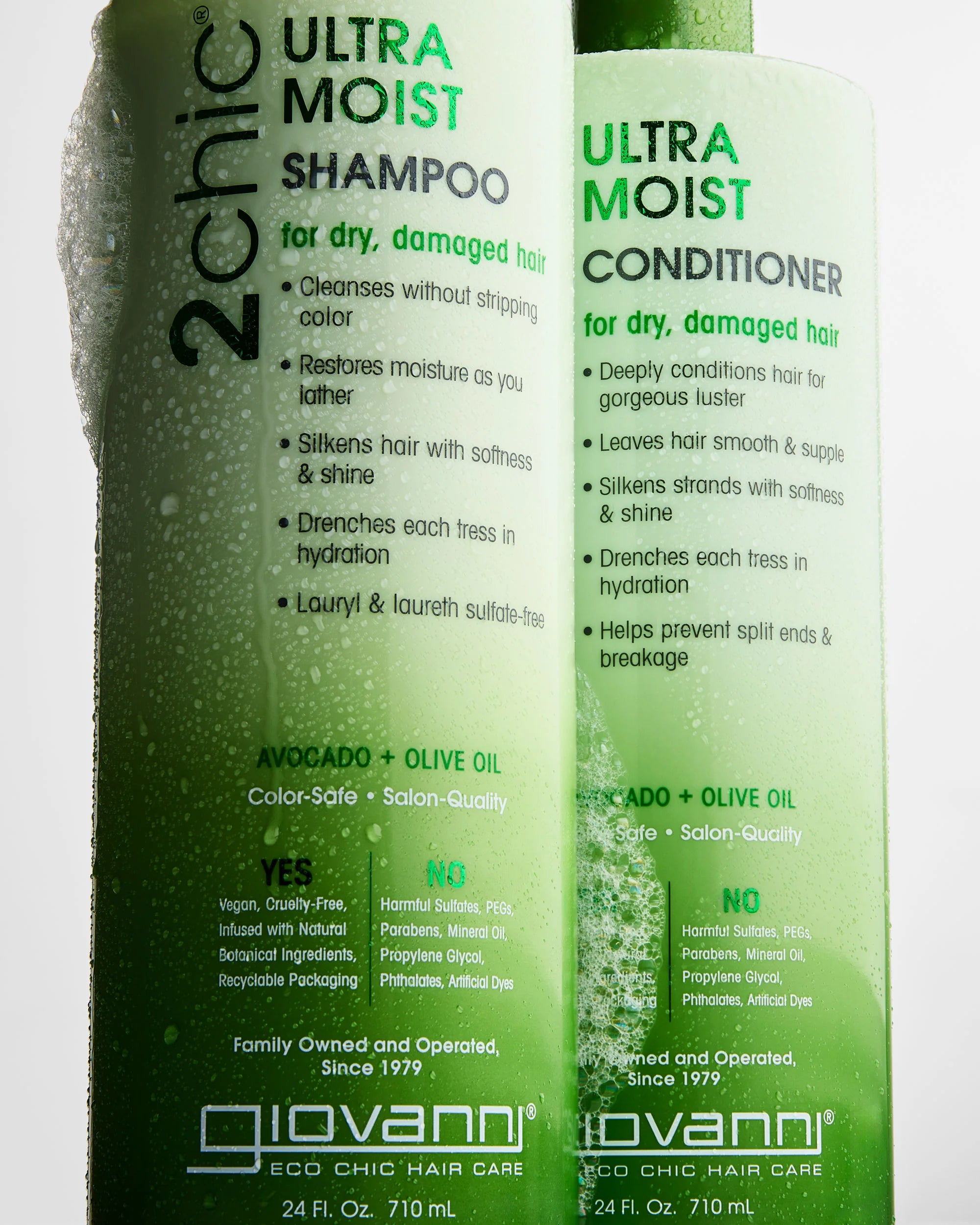 Après-shampoing ultra-hydratant 2chic® de Giovanni Cosmetics 250 ml