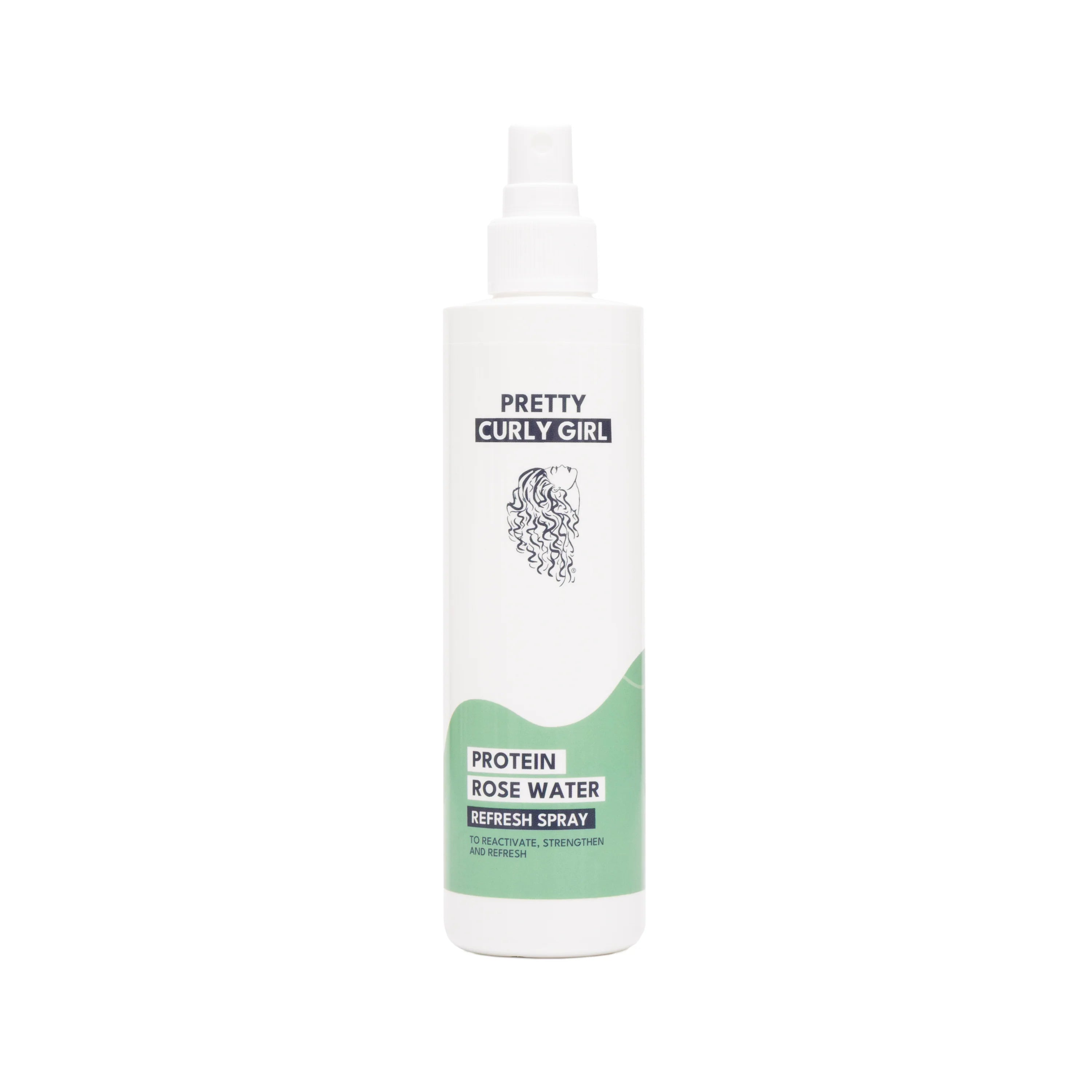 Pretty Curly Girl Protein Rose Water Refresh Spray - 250ml