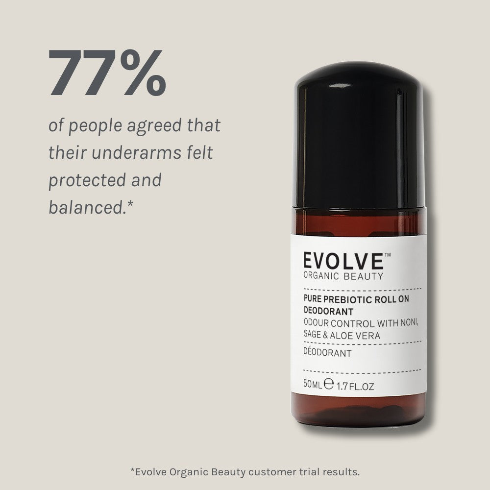 Déodorant roll-on prébiotique pur - Evolve Beauty