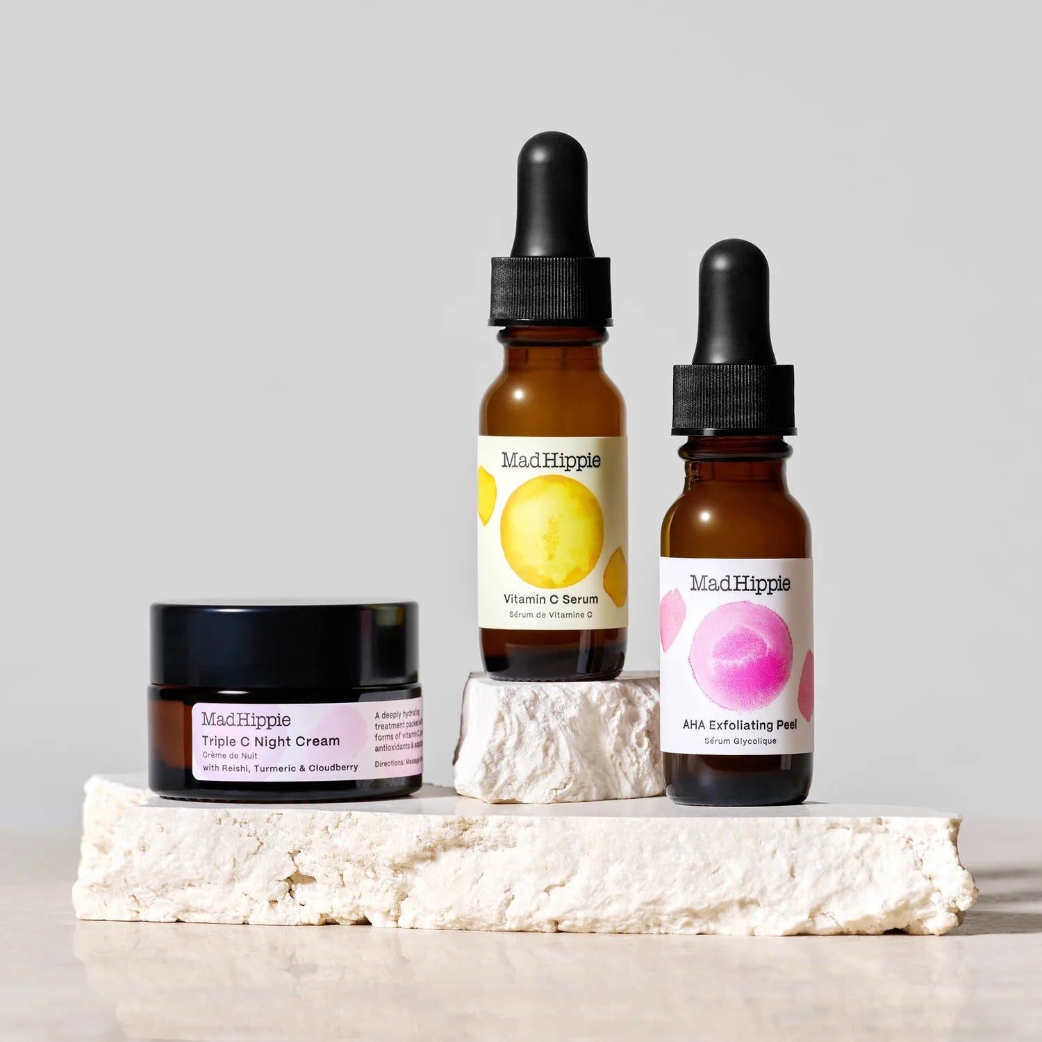 Mini-kits éclaircissants pour la peau - Mad Hippie