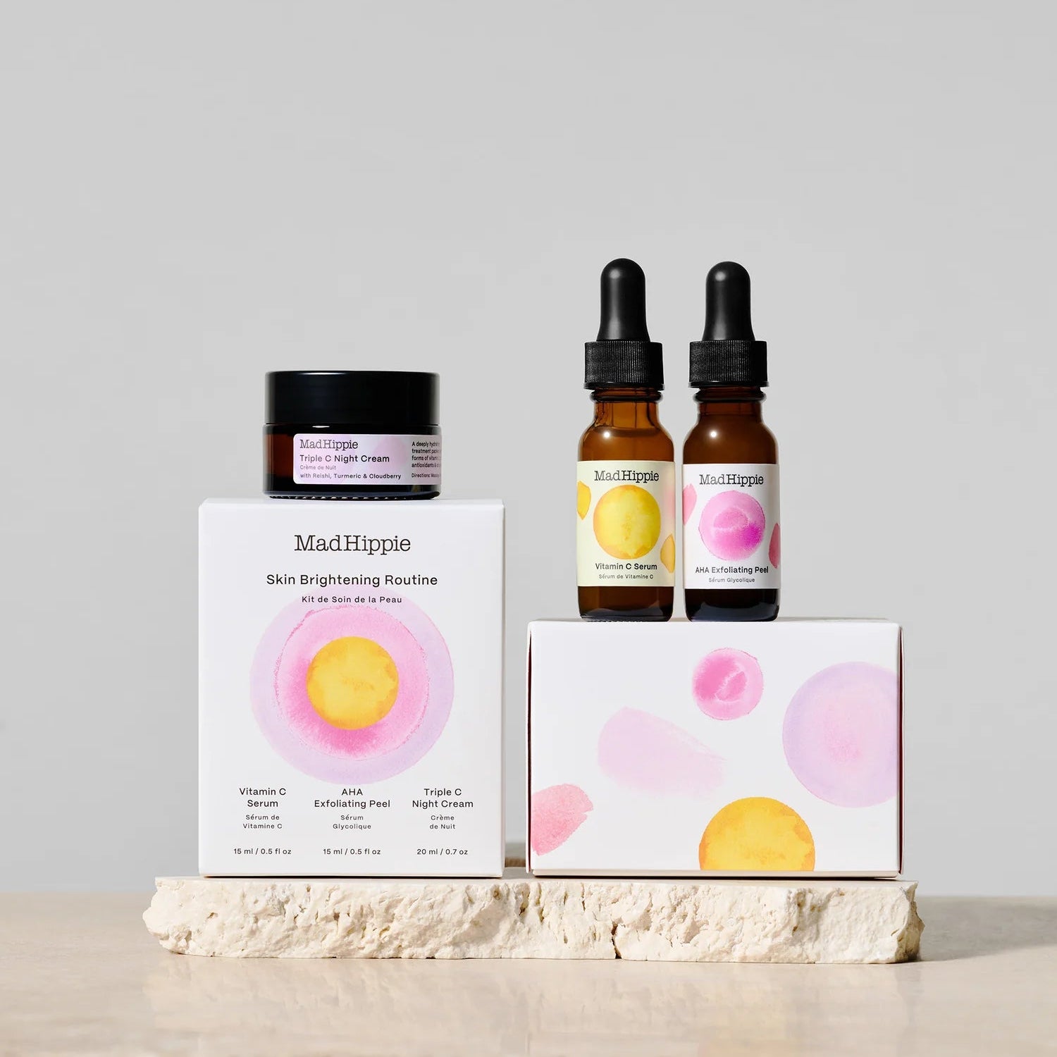 Mini-kits éclaircissants pour la peau - Mad Hippie