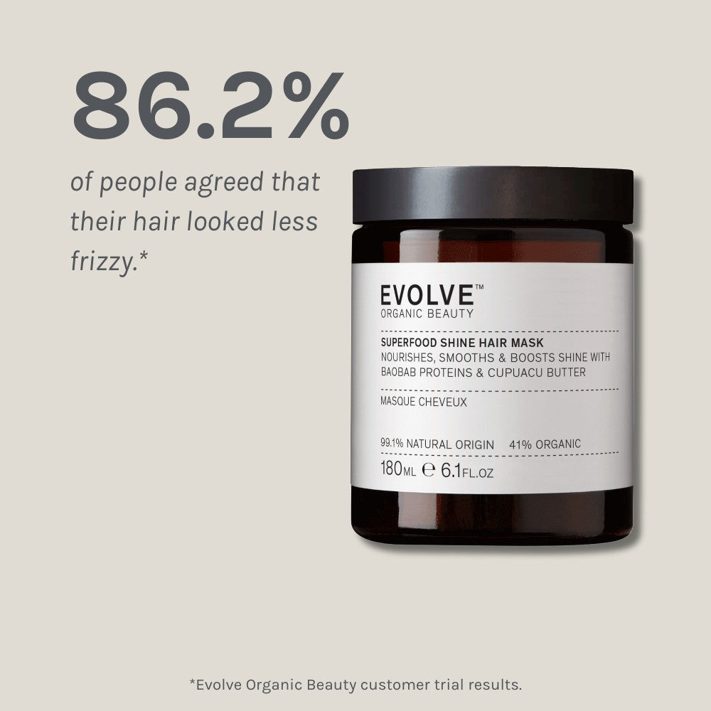 Evolve - Masque capillaire brillance aux superaliments 180 ml