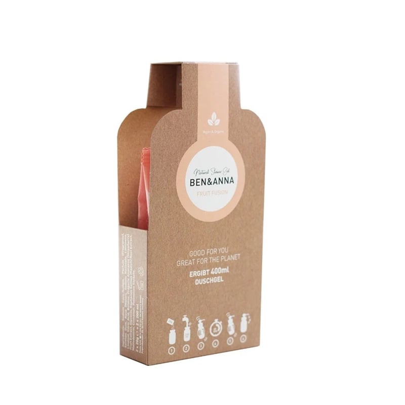 Flocons de gel douche, 4 parfums | Ben&Anna, 40 g