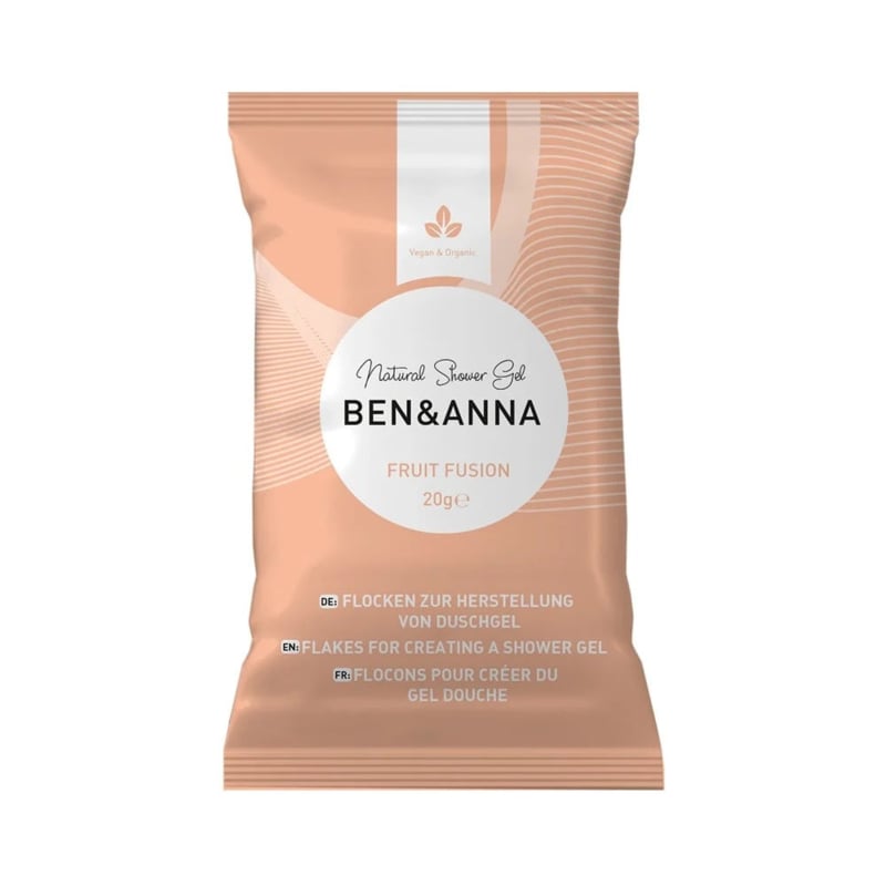 Flocons de gel douche, 4 parfums | Ben&Anna, 40 g