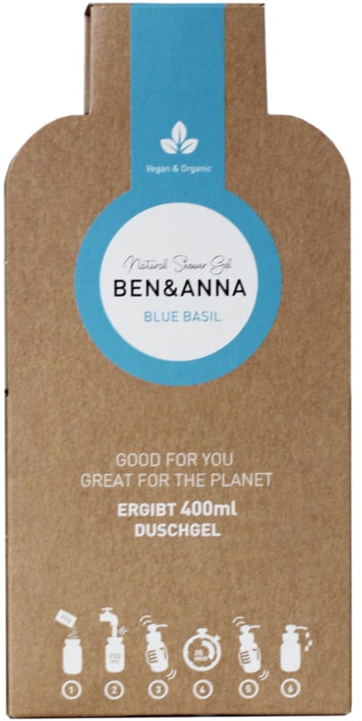 Flocons de gel douche, 4 parfums | Ben&Anna, 40 g