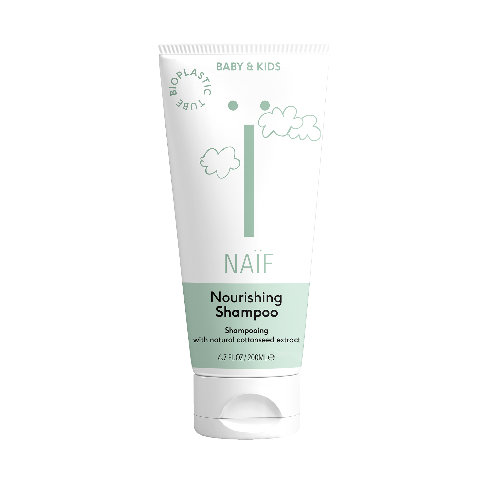 Naïf - Voedende shampoo voor kids - 200ml