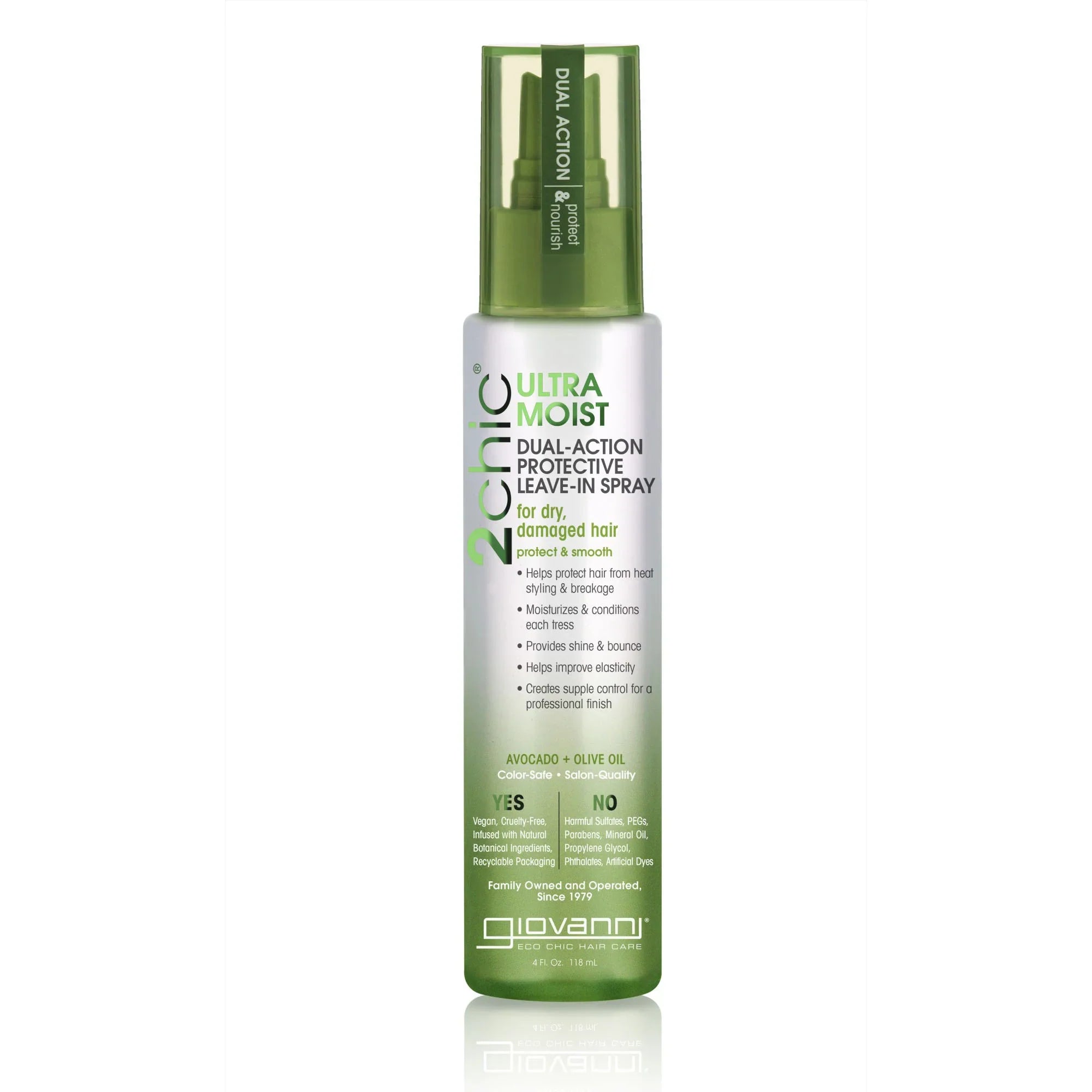 Giovanni Cosmetics 2chic® Ultra-moist Protective leave-in spray - 118ml