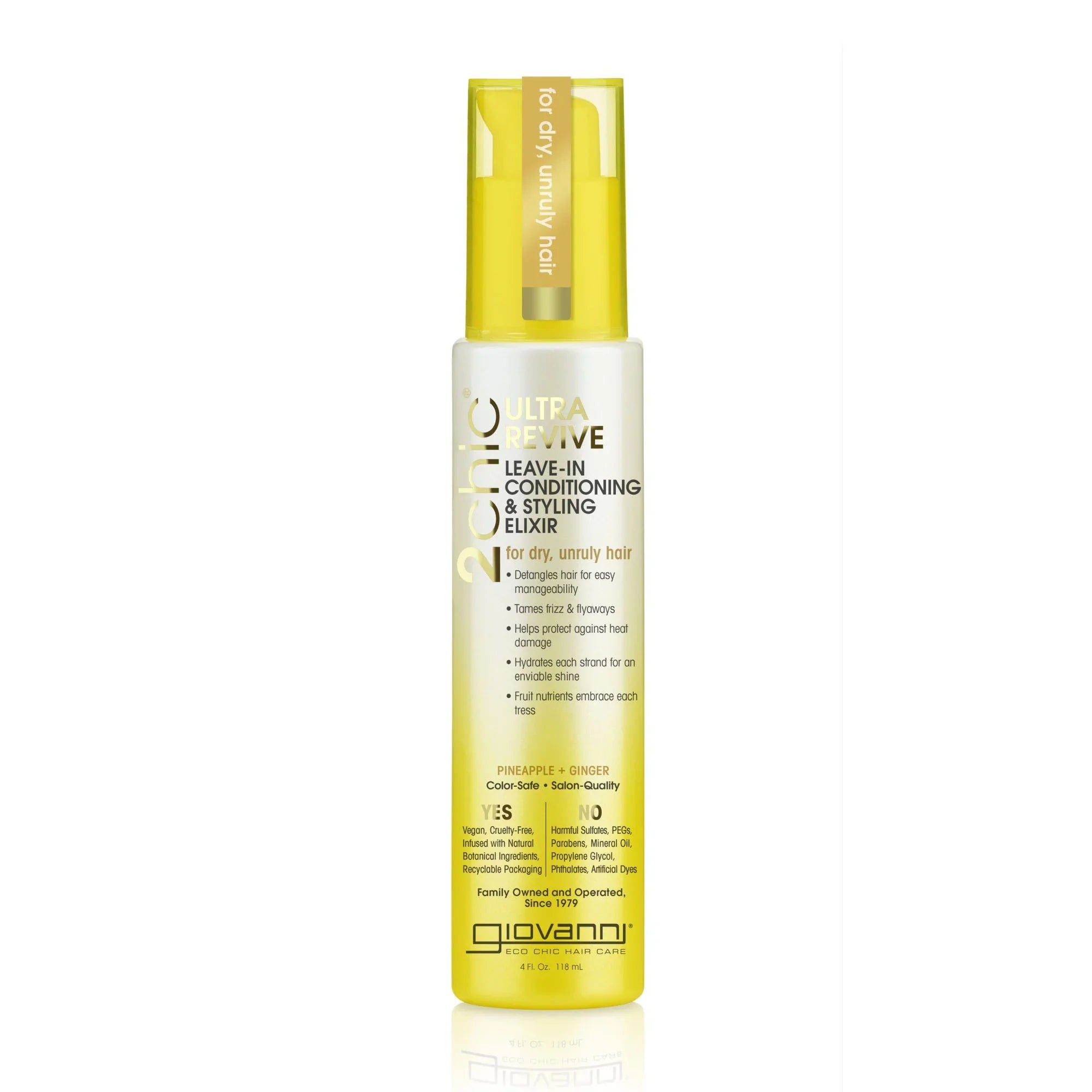 Giovanni Cosmetics 2chic® Ultra revive leave-in conditioning & styling spray - 118ml