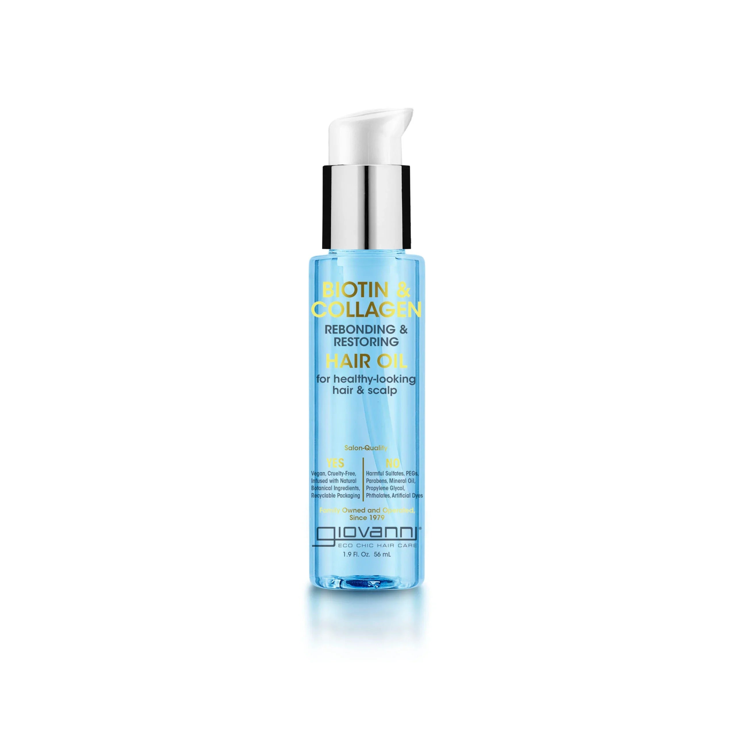 Giovanni Cosmetics - Biotin & Collagen rebondig & Restoring hair oil -  56ml