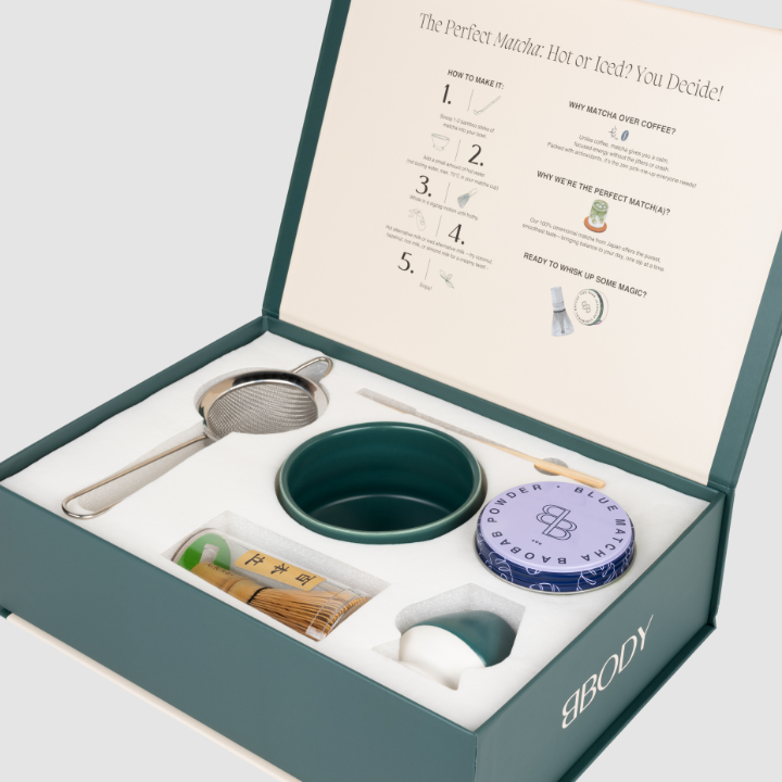 BBody – Boîte à outils Matcha (Matcha bleu)