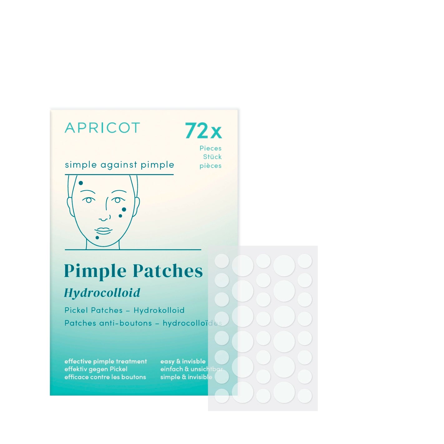 Patchs anti-boutons Pimple - Apricot Beauty