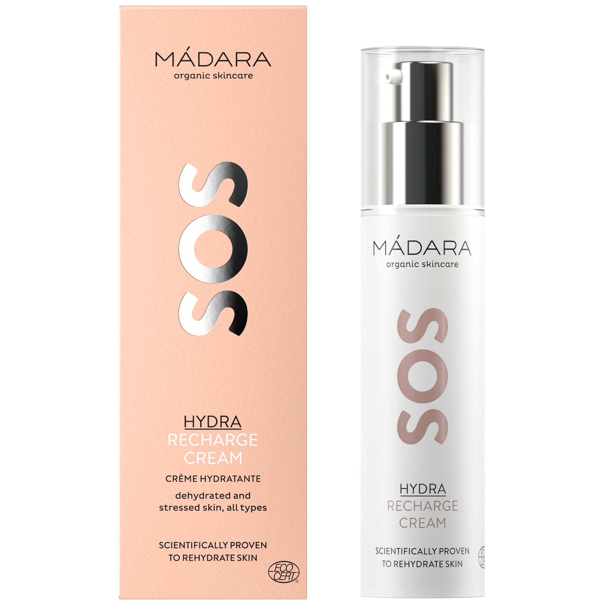 Madara - Crème Recharge SOS HYDRA, 50ml