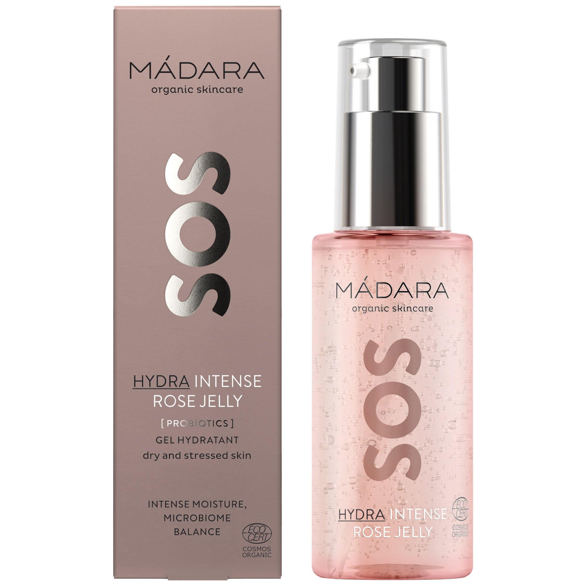 Madara - SOS Hydra Gelée Intense à la Rose, 75ml