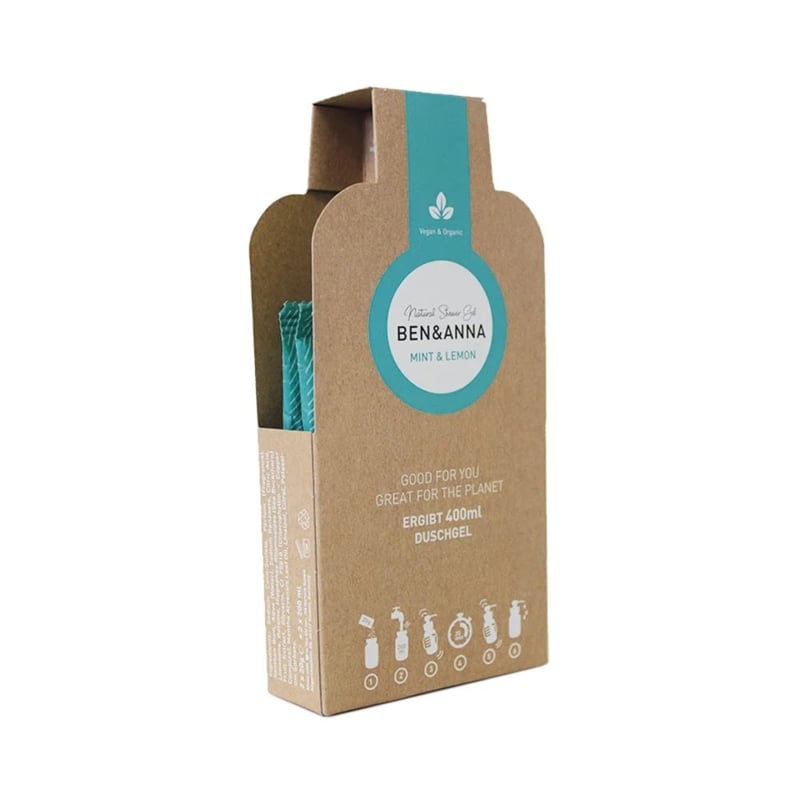 Flocons de gel douche, 4 parfums | Ben&amp;Anna, 40 g