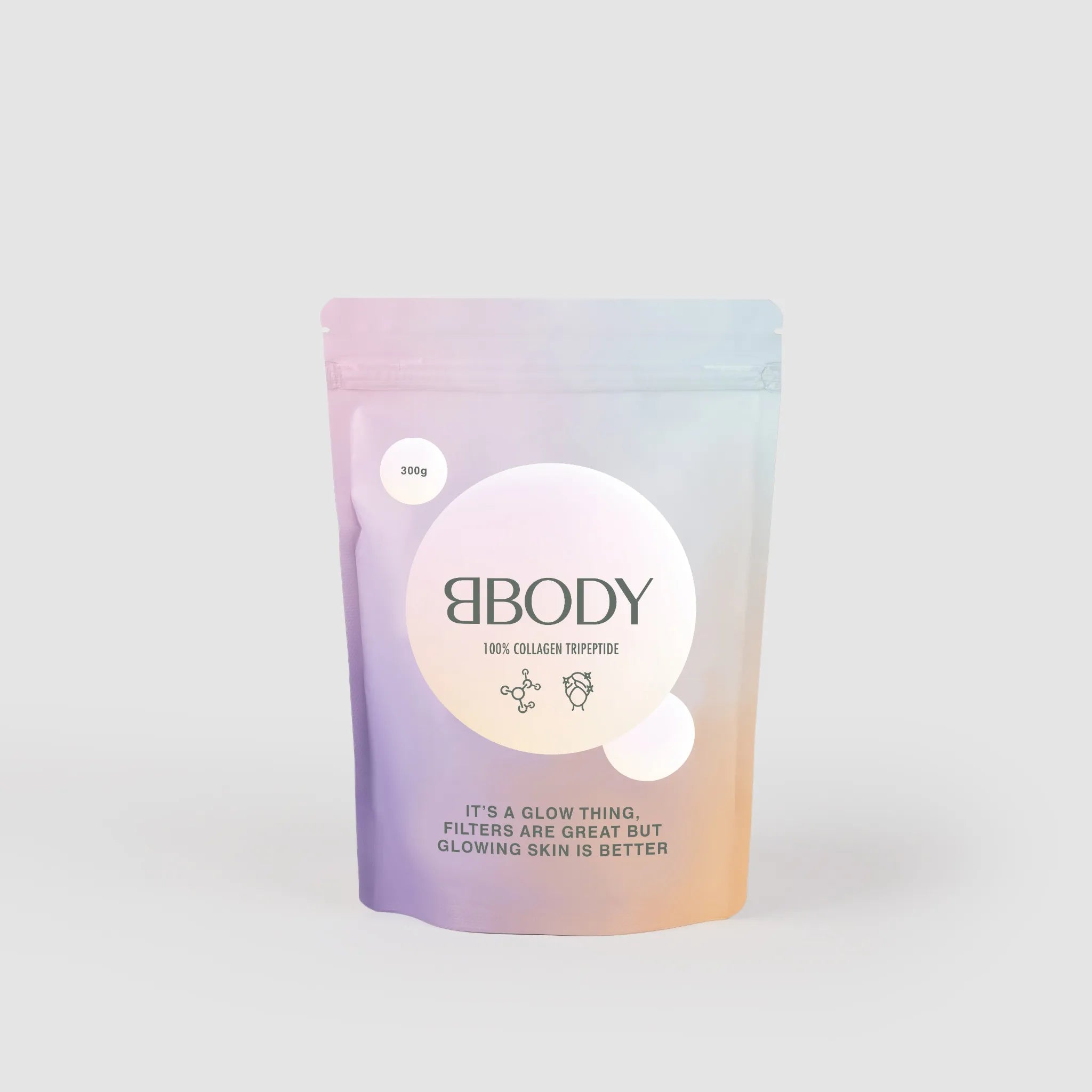 BBody – Collagène hydrolysé 100 % tripétide – 300 g de poudre