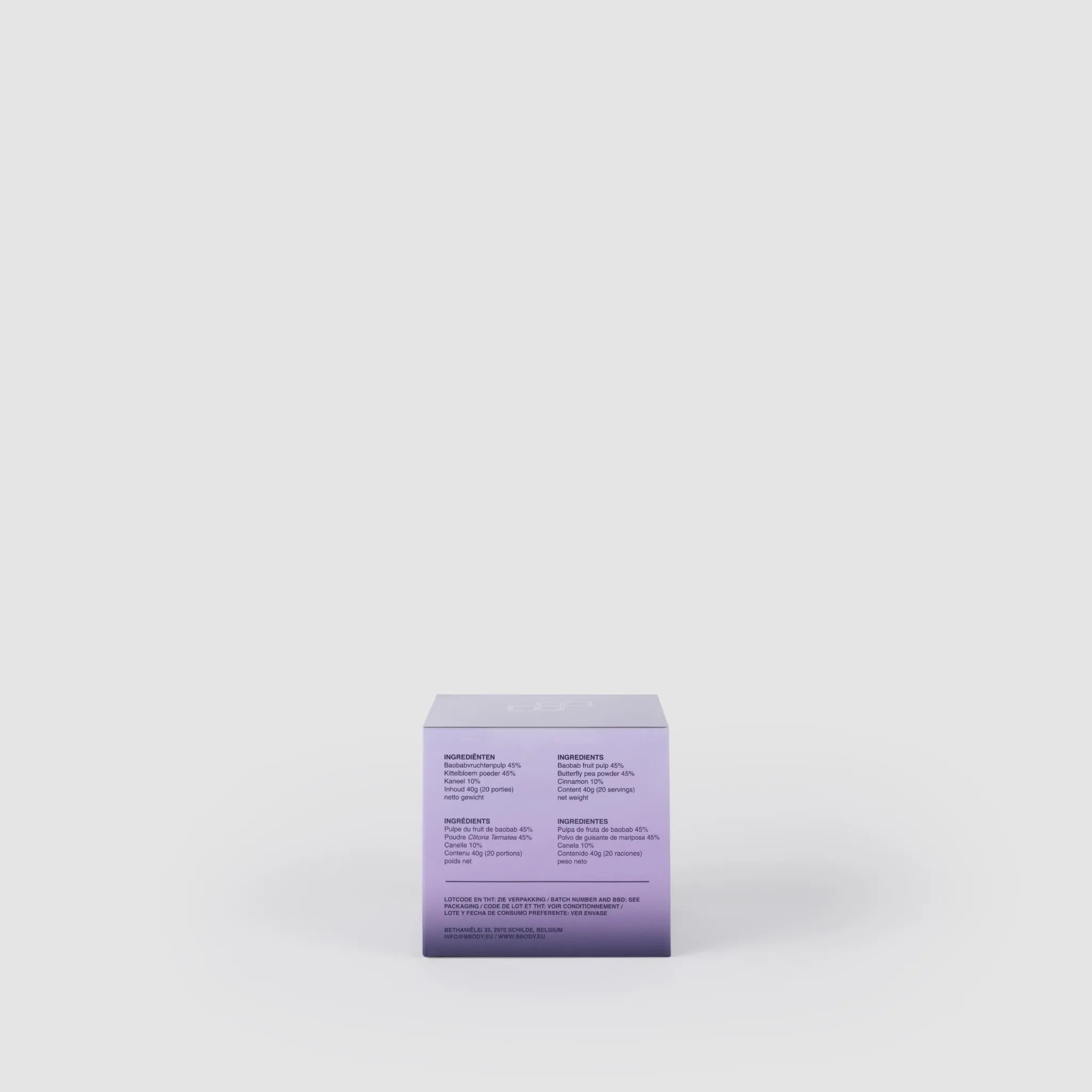 BBody – Matcha du soir bleu – 40 g
