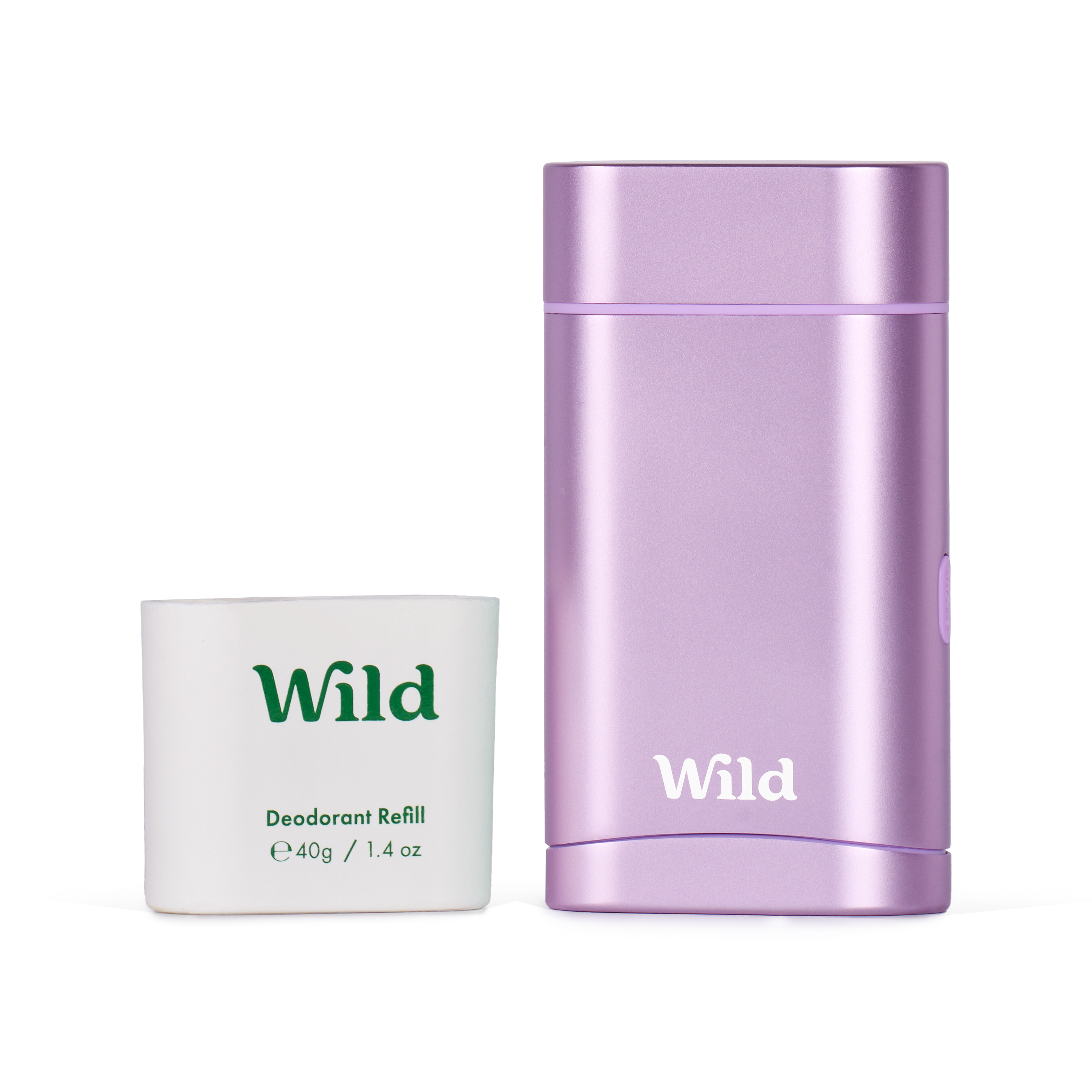 Purple Case + Coconut & Vanilla Deo Refill - Wild