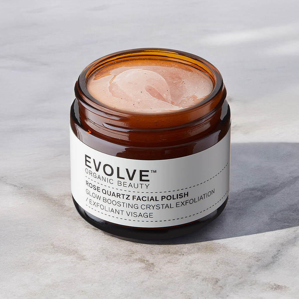 Vernis pour le visage au quartz rose - Evolve