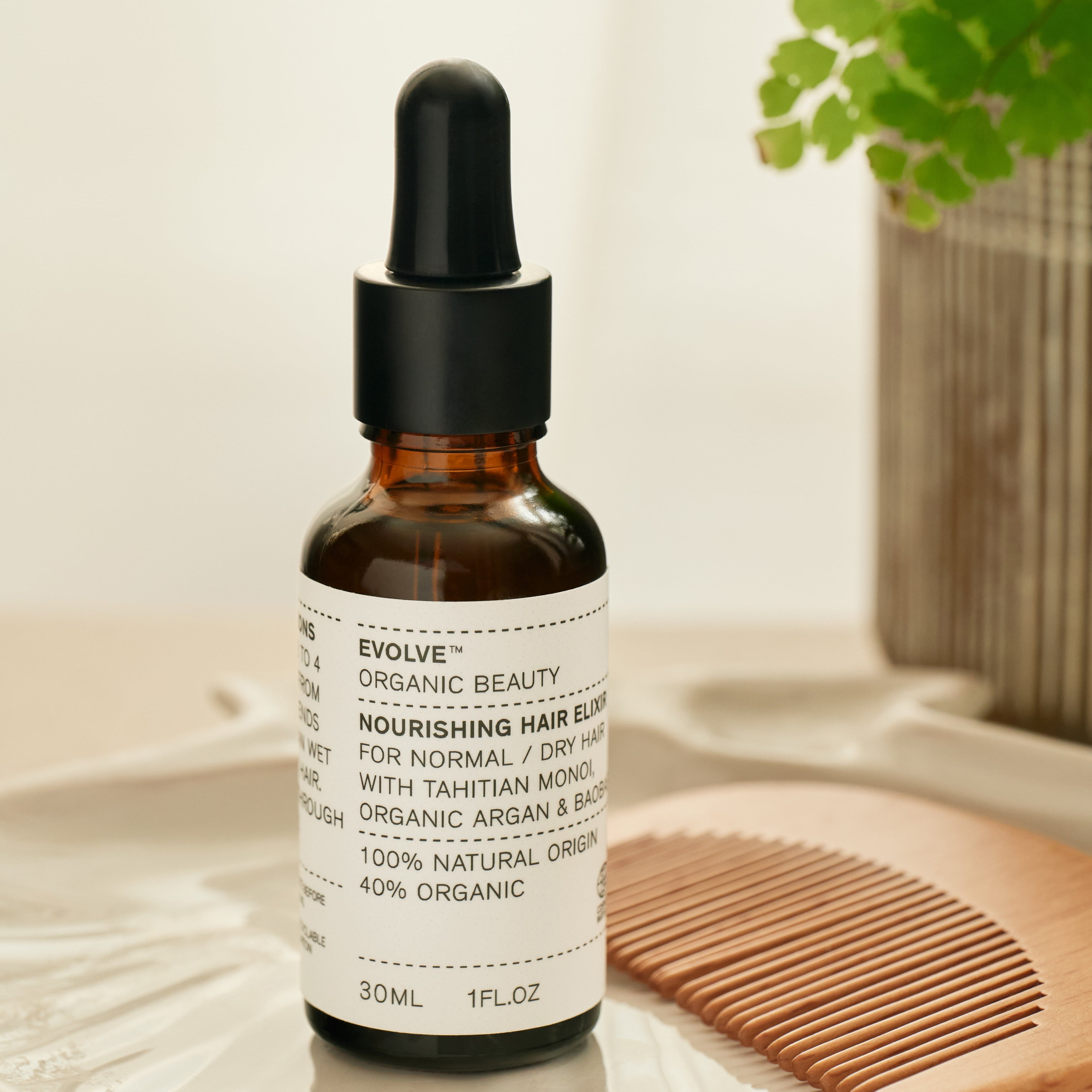 Elixir capillaire nourrissant - Sérum cheveux secs - Evolve
