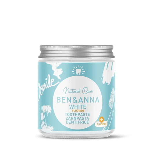 Dentifrice 4 variétés, pot en verre | Ben&amp;Anna, 100 ml 