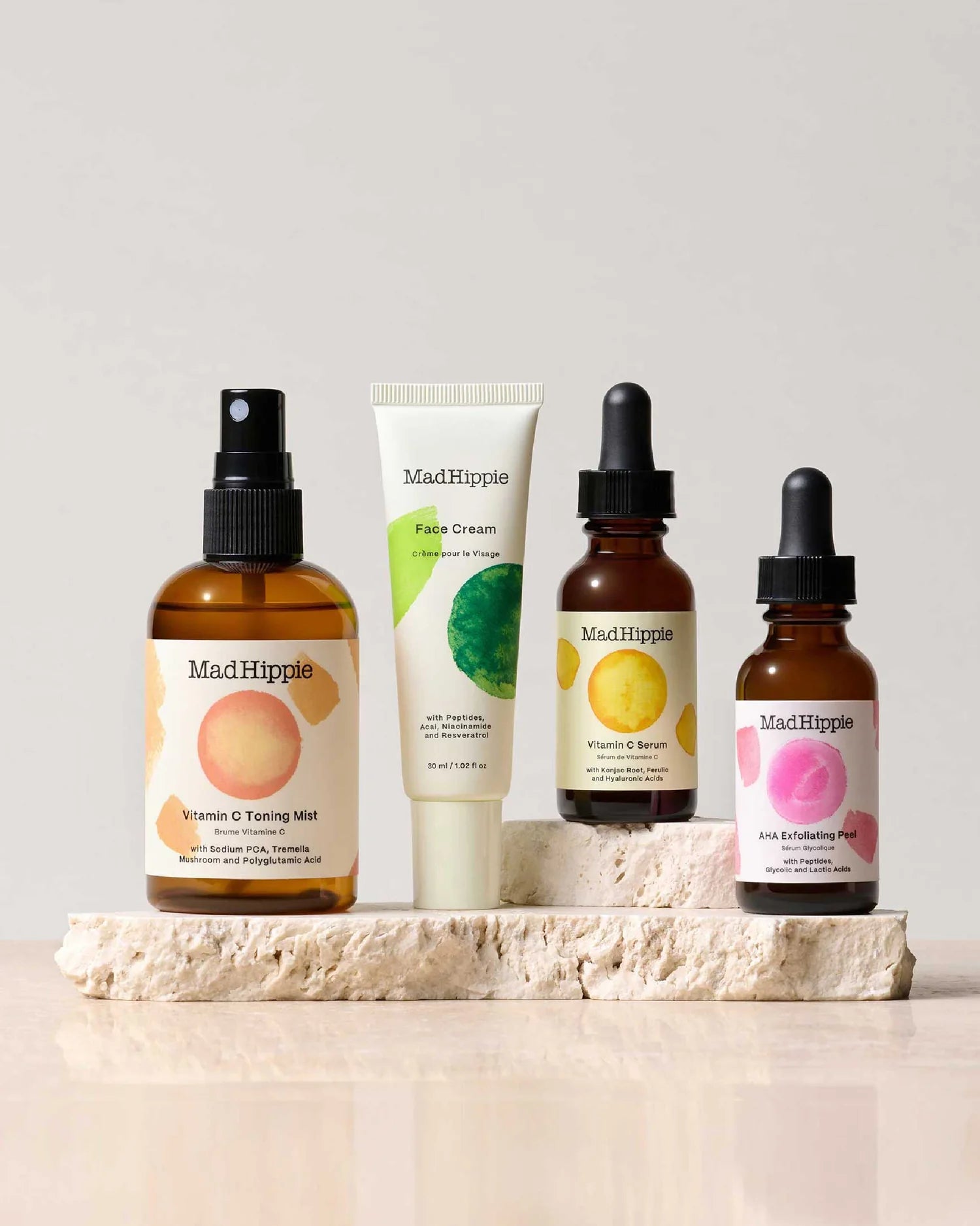 Mad Hippie Combideal - Skin Brightening Routine - set 4 items