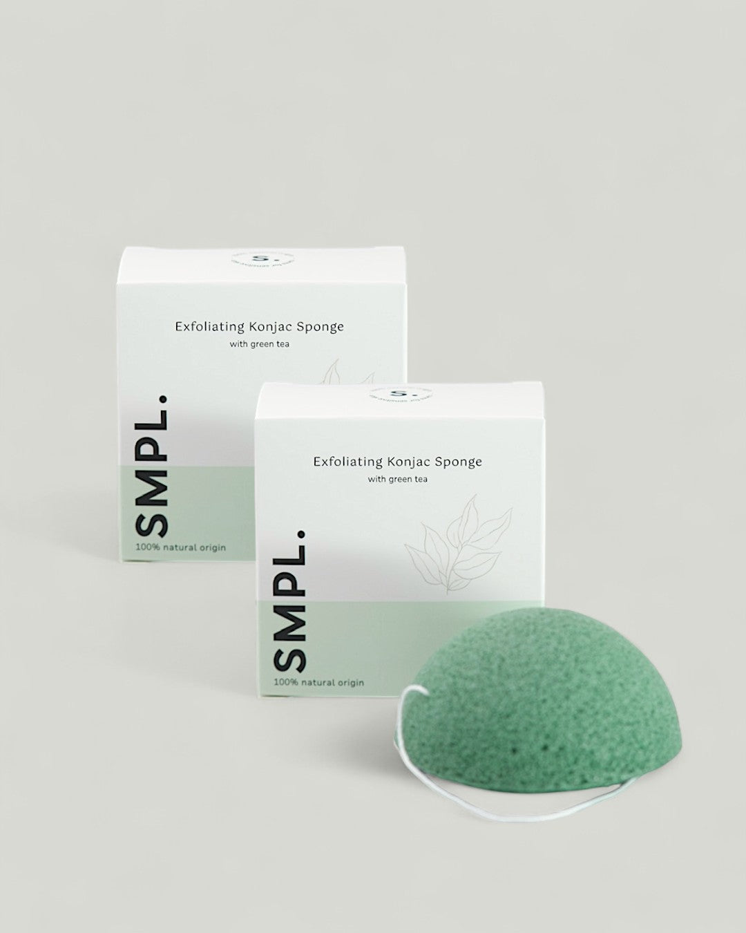 SMPL Exfoliating Konjac Sponge, 1 stuk