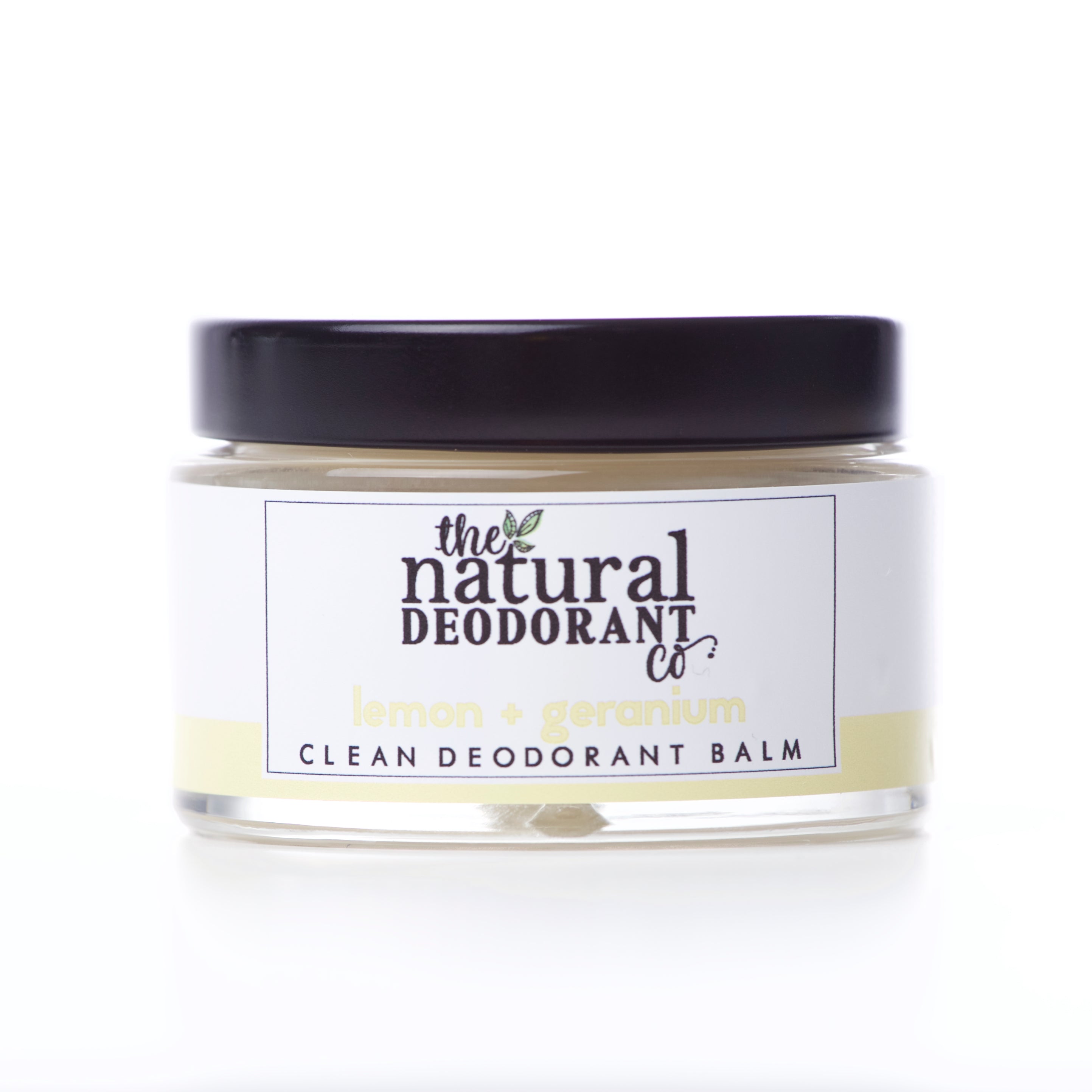 The Natural Deo Co - Baume Déodorant Clean Citron Vert-Géranium