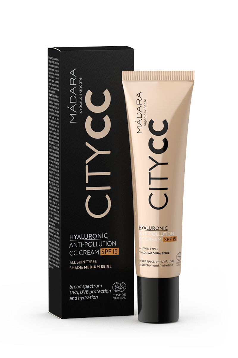 City CC Hyaluronic Anti Pollution Cream SPF15 - Madara