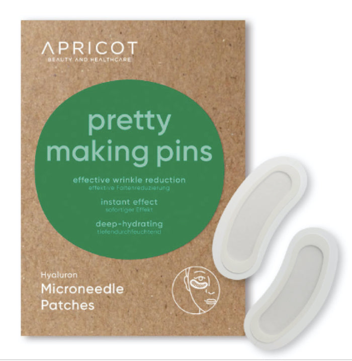 Patchs micro-aiguilles à l'acide hyaluronique - Apricot Beauty