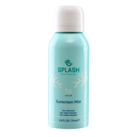 Brume de protection solaire Pure Spring SPF 50+ 75 ml - Splash